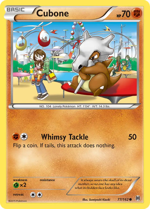 Cubone (77/162) [XY: BREAKthrough] - Pokemon Single