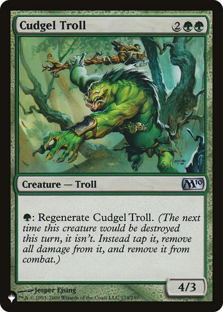 Cudgel Troll [The List] - MTG Single