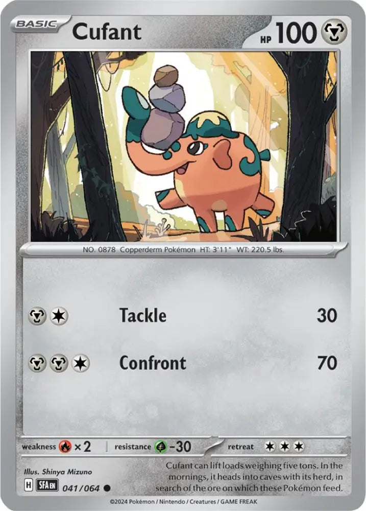 Cufant (041/064) [Scarlet & Violet: Shrouded Fable] - Pokemon Single