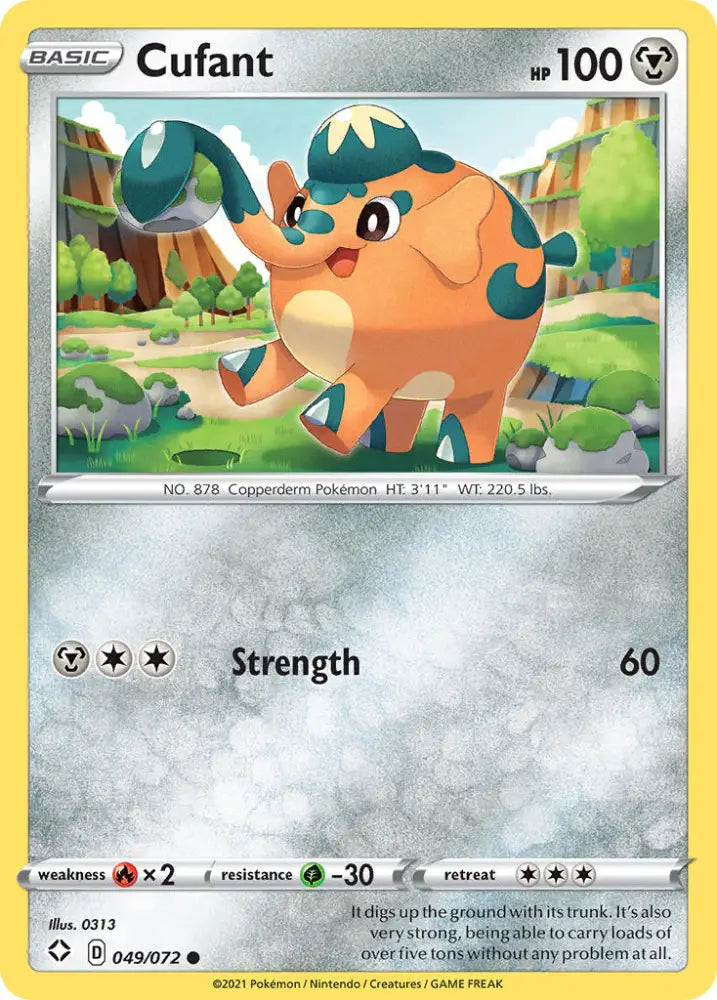 Cufant (049/072) [Sword & Shield: Shining Fates] - Pokemon Single
