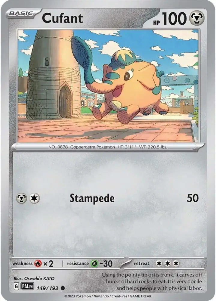 Cufant (149/193) [Scarlet & Violet: Paldea Evolved] - Pokemon Single