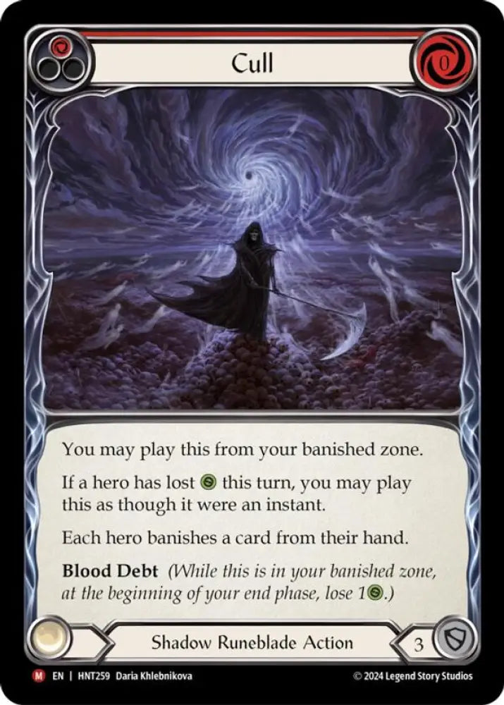 Cull [The Hunted] - Flesh And Blood Single