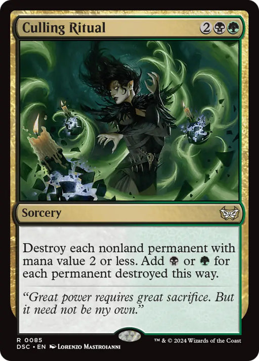 Culling Ritual [Duskmourn: House of Horror Commander] - MTG Single