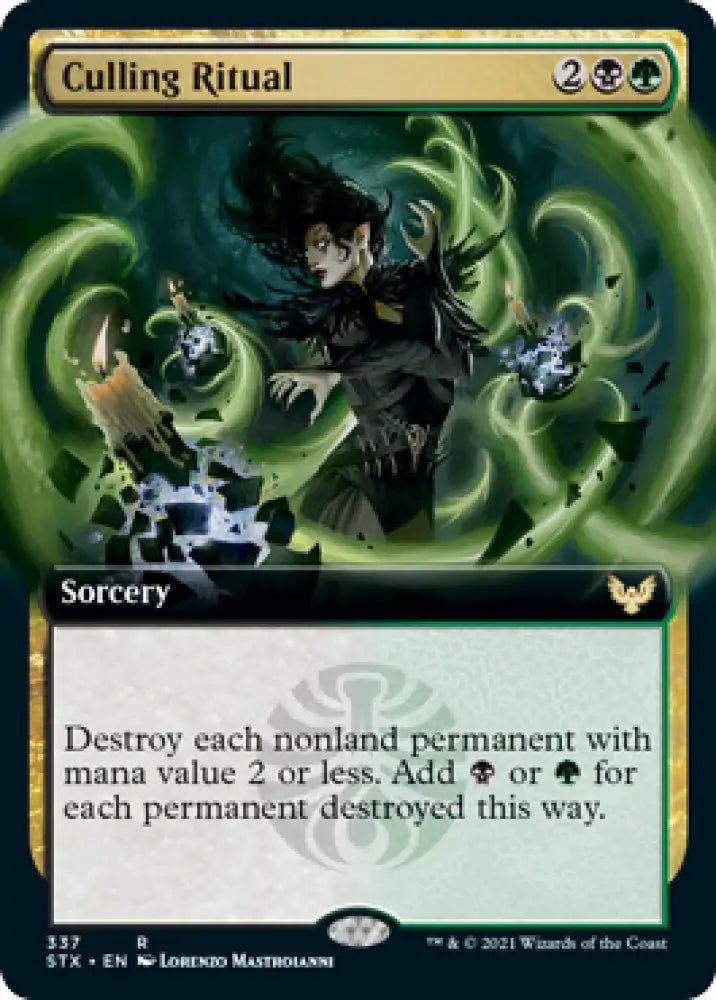 Culling Ritual (Extended Art) [Strixhaven: School of Mages] - MTG Single