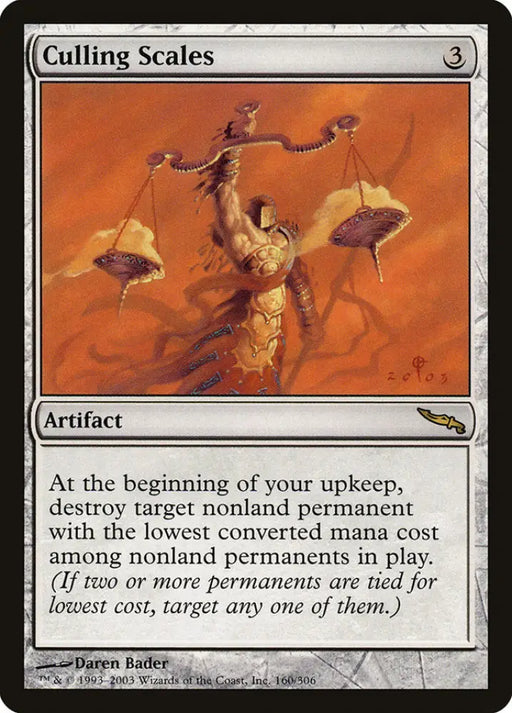 Culling Scales [Mirrodin] - MTG Single