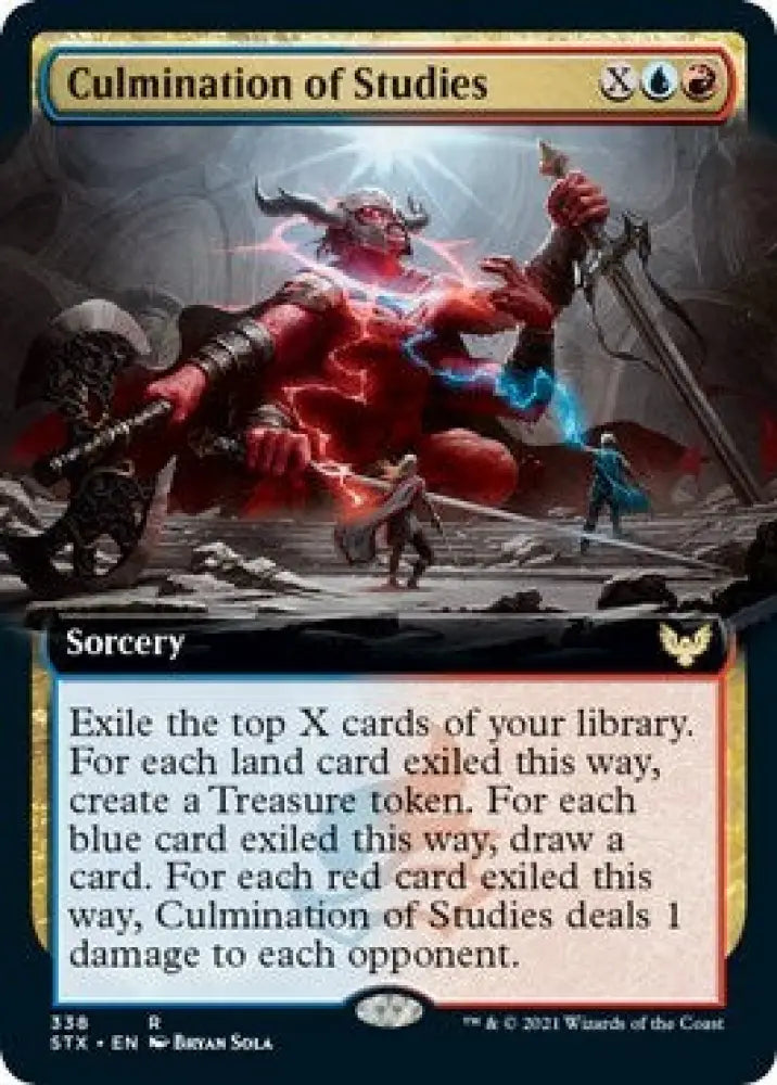 Culmination of Studies (Extended Art) [Strixhaven: School of Mages] - MTG Single