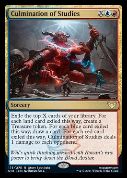 Culmination of Studies [Strixhaven: School of Mages] - MTG Single