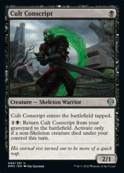 Cult Conscript [Dominaria United] - MTG Single