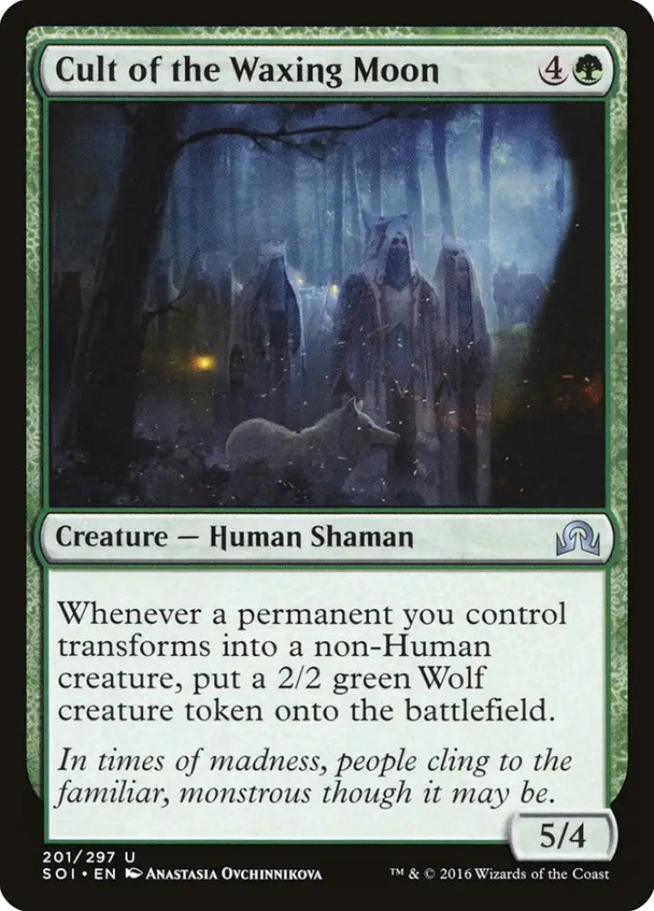 Cult of the Waxing Moon [Shadows over Innistrad] - MTG Single