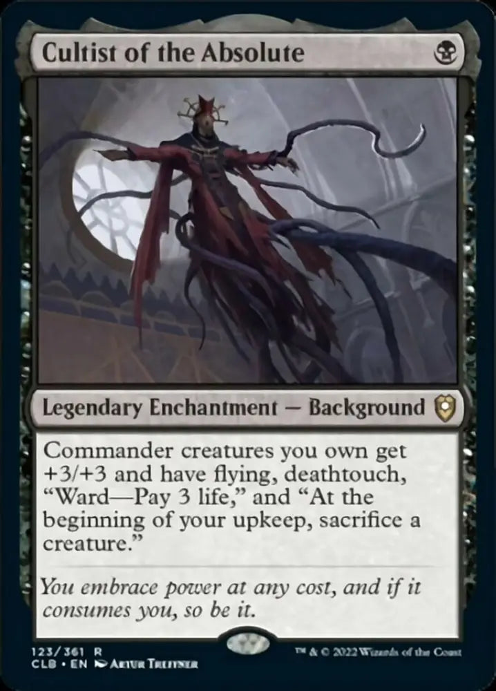 Cultist of the Absolute [Commander Legends: Battle for Baldur’s Gate] - MTG Single