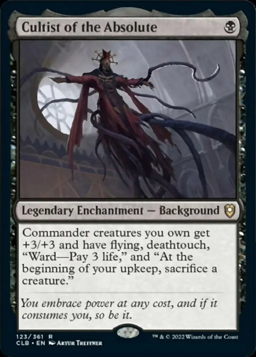 Cultist of the Absolute [Commander Legends: Battle for Baldur’s Gate] - MTG Single