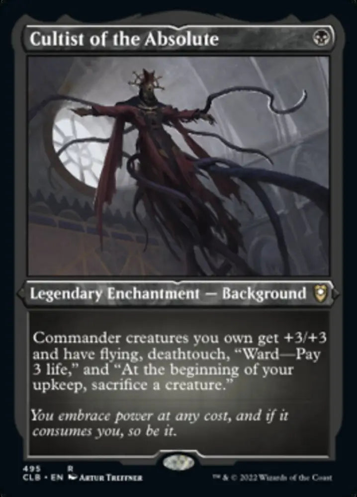 Cultist of the Absolute (Foil Etched) [Commander Legends: Battle for Baldur’s Gate] - MTG Single