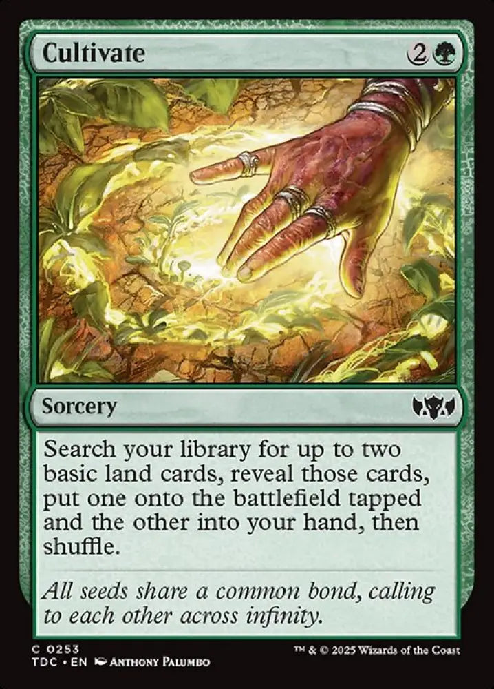 Cultivate (253) [Tarkir: Dragonstorm Commander]