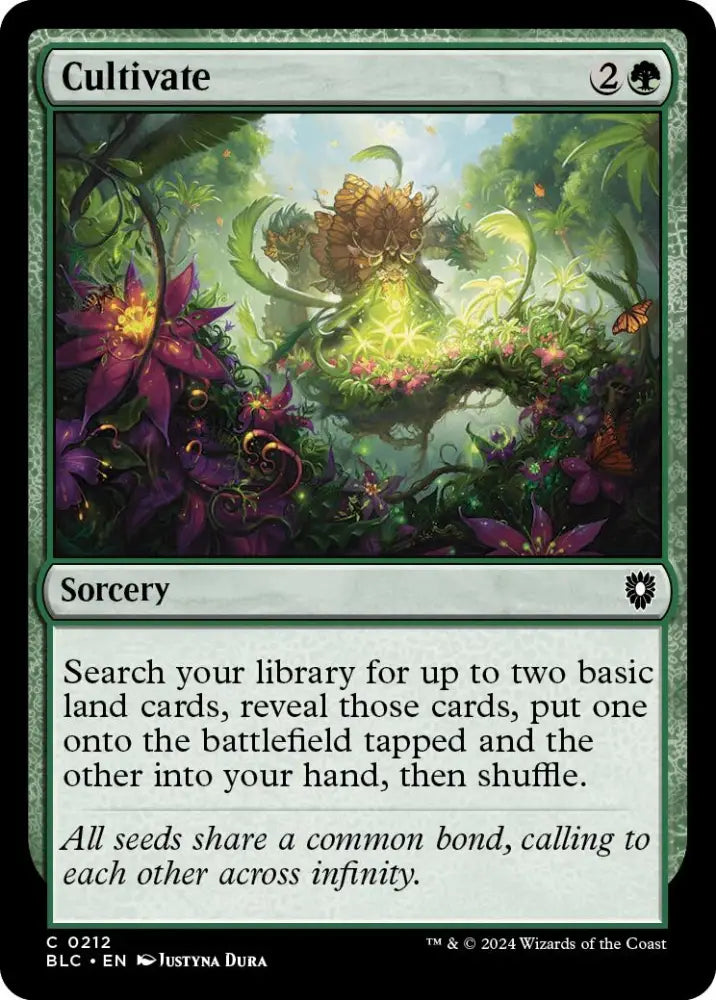 Cultivate [Bloomburrow Commander] - MTG Single
