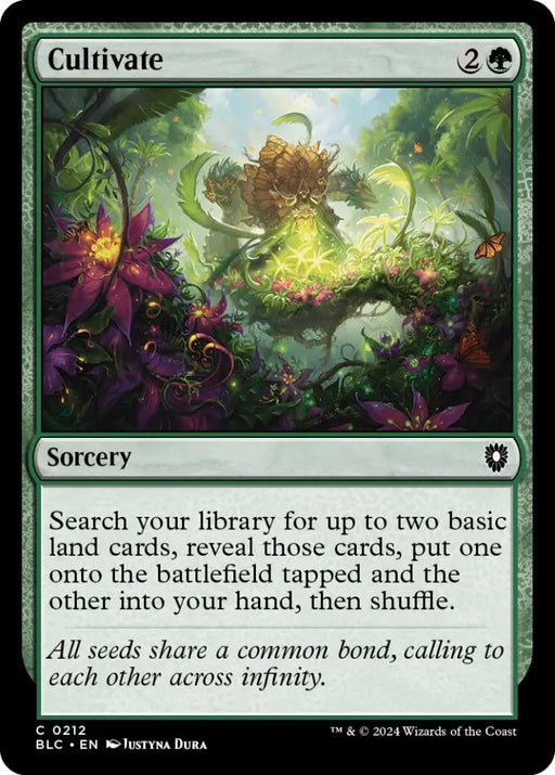 Cultivate [Bloomburrow Commander] - MTG Single