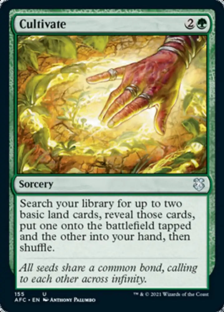 Cultivate [Dungeons & Dragons: Adventures in the Forgotten Realms Commander] - MTG Single