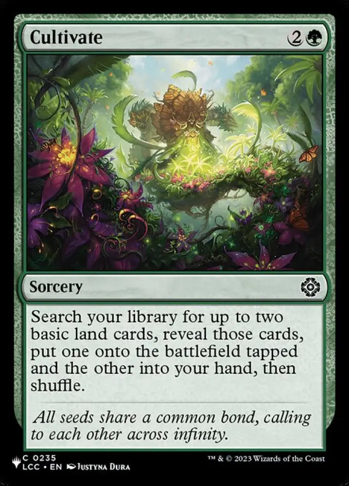 Cultivate (LCC-235) [The List]