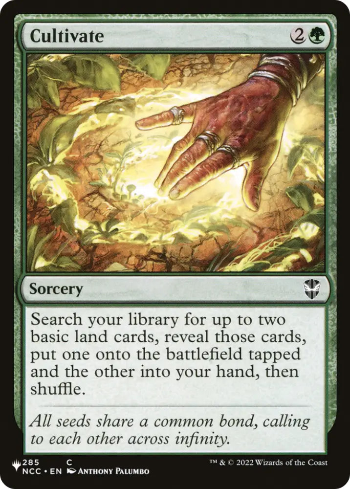 Cultivate (NCC) [The List] - MTG Single