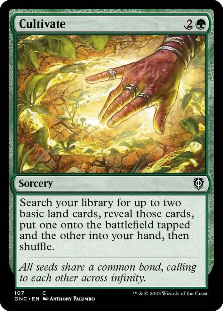 Cultivate [Phyrexia: All Will Be One Commander] - MTG Single