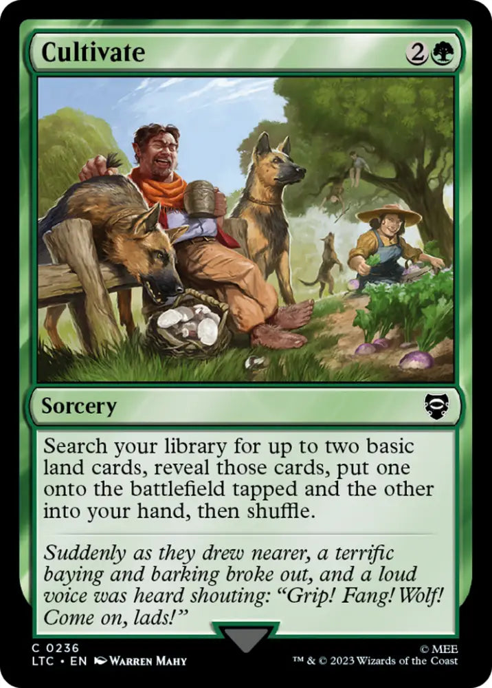 Cultivate [The Lord of the Rings: Tales of Middle-Earth Commander] - MTG Single