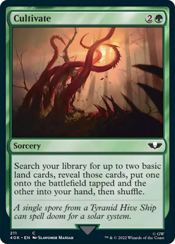 Cultivate [Warhammer 40,000] - MTG Single