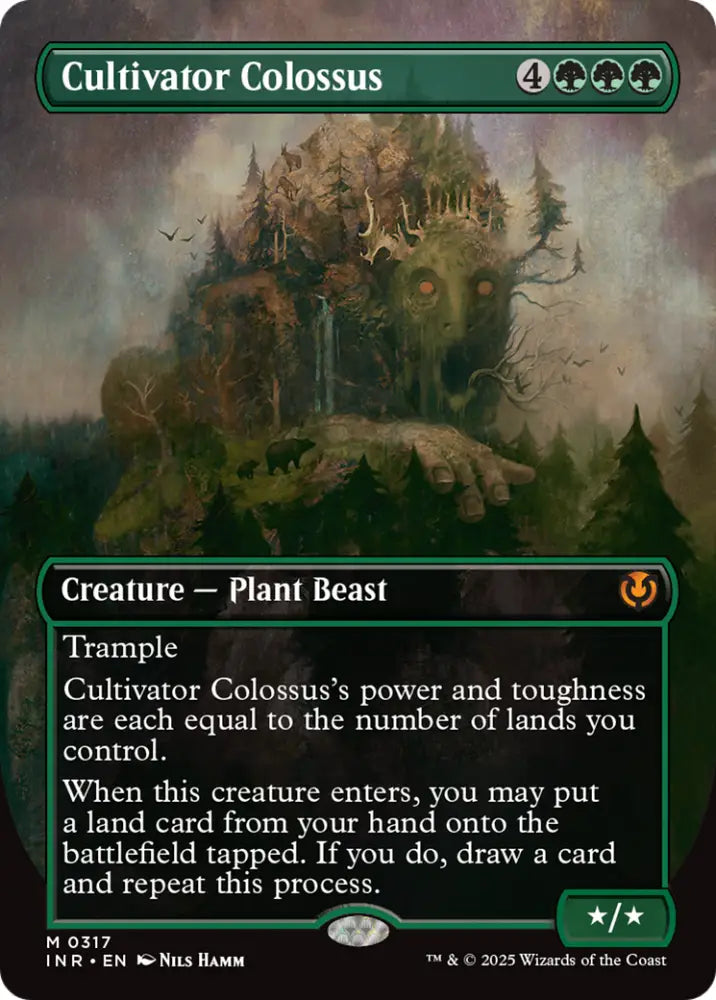 Cultivator Colossus (Borderless) [Innistrad Remastered] - MTG Single
