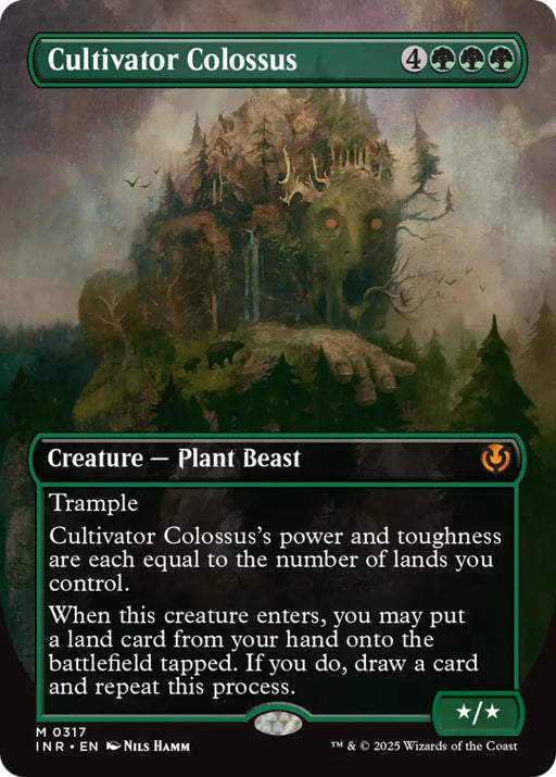 Cultivator Colossus (Borderless) [Innistrad Remastered] - MTG Single