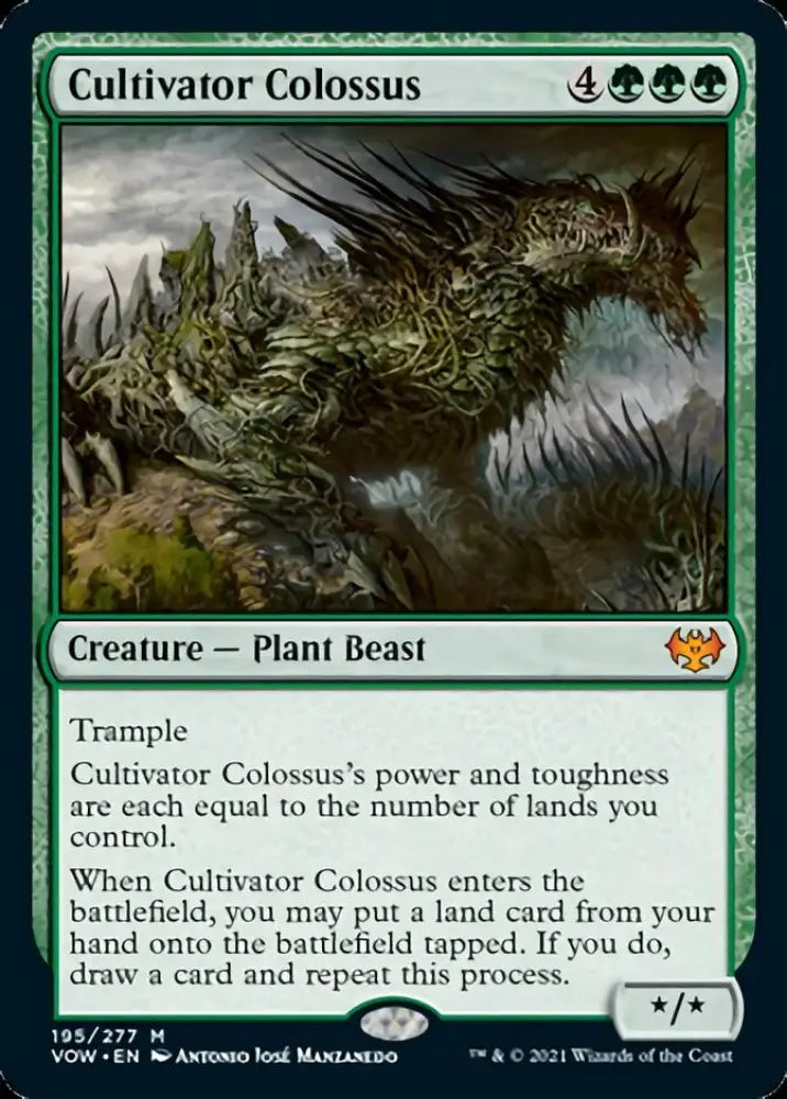 Cultivator Colossus [Innistrad: Crimson Vow] - MTG Single
