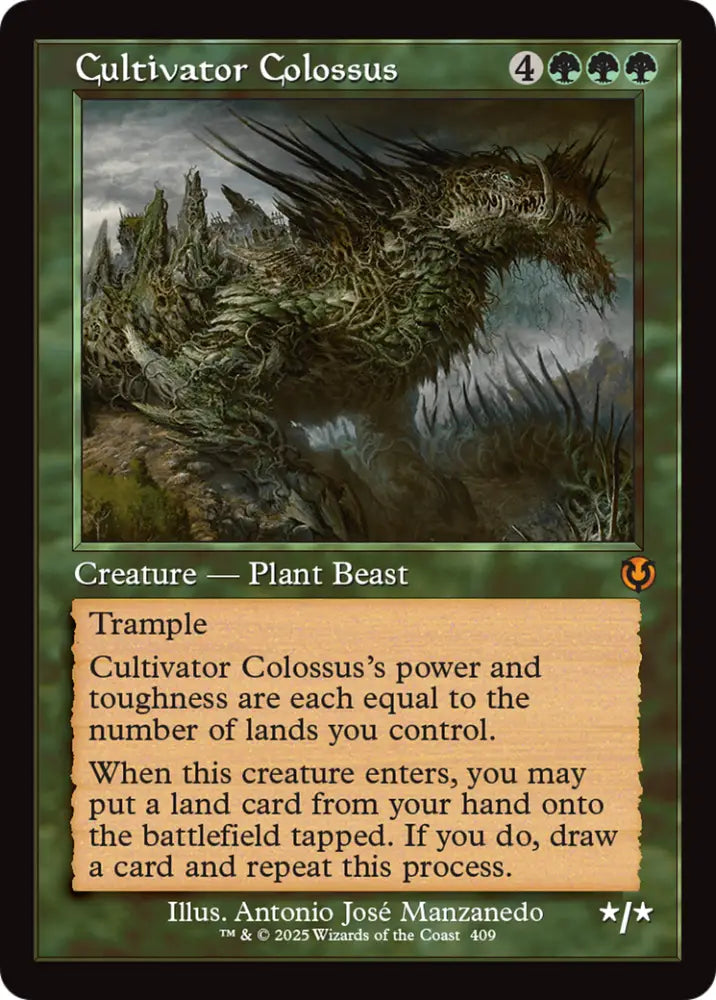 Cultivator Colossus (Retro Frame) [Innistrad Remastered] - MTG Single