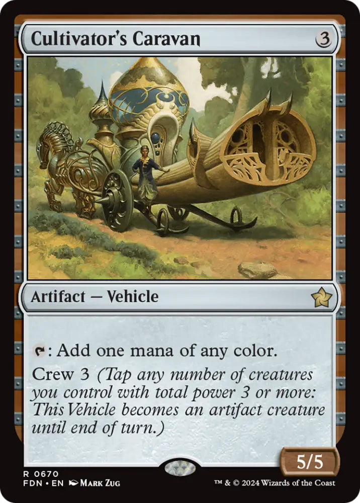 Cultivator’s Caravan [Foundations] - MTG Single