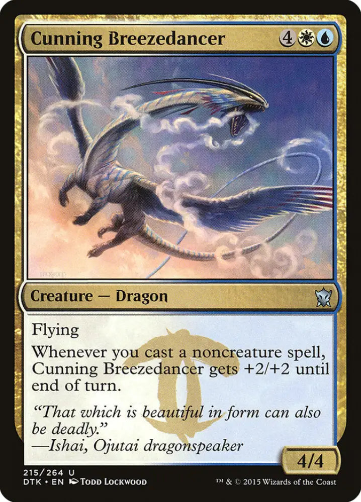 Cunning Breezedancer [Dragons of Tarkir] - MTG Single