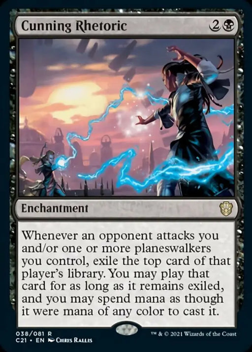 Cunning Rhetoric [Commander 2021] - MTG Single