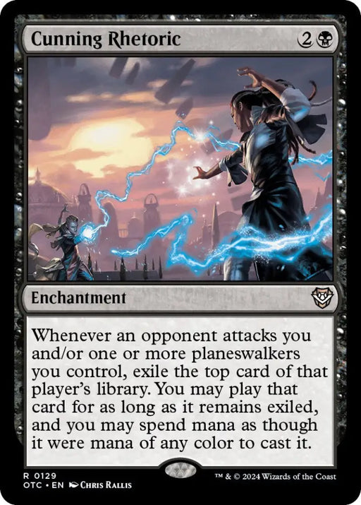 Cunning Rhetoric [Outlaws of Thunder Junction Commander] - MTG Single