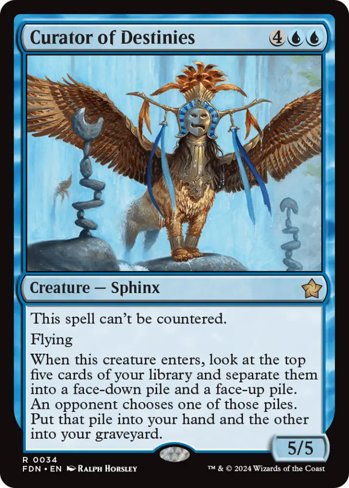Curator of Destinies [Foundations] - MTG Single