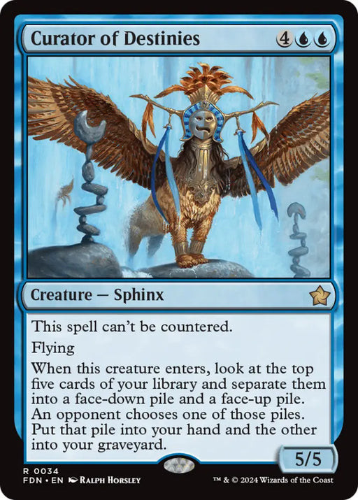 Curator of Destinies [Foundations] - MTG Single