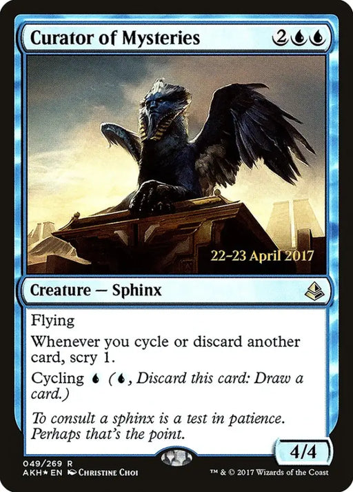 Curator of Mysteries [Amonkhet Prerelease Promos] - MTG Single