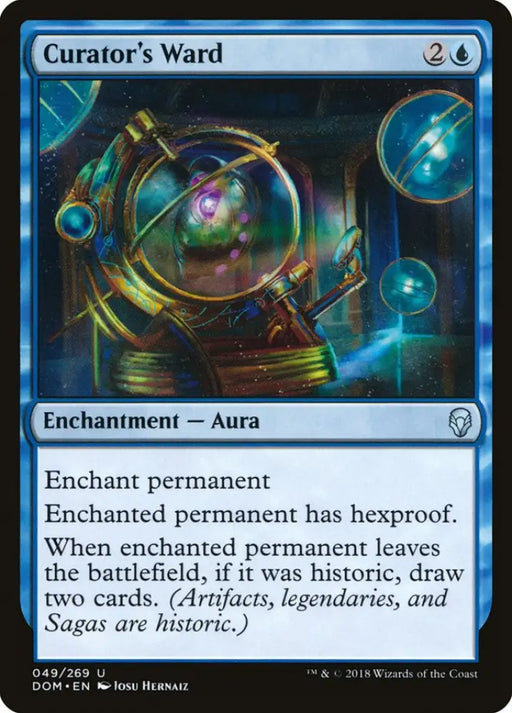 Curator’s Ward [Dominaria] - MTG Single