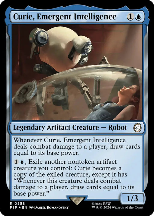 Curie Emergent Intelligence (Surge Foil) [Fallout] - MTG Single