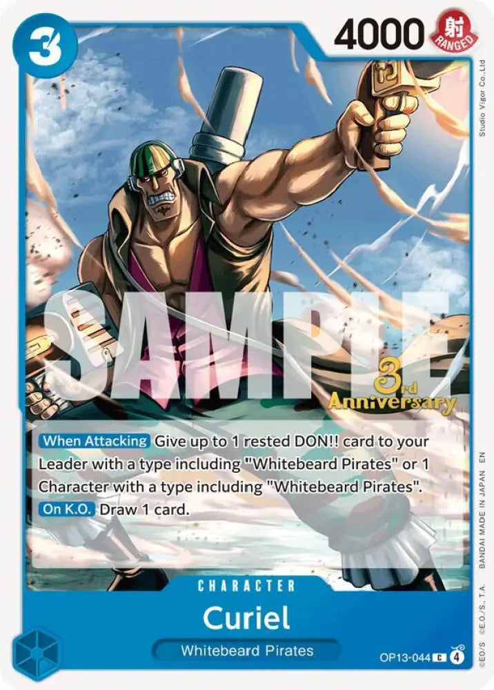 Curiel (OP13-044) [Carrying On His Will: 3rd Anniversary Tournament Cards]