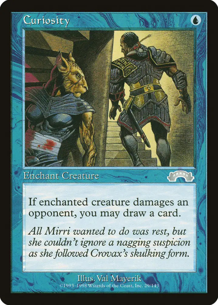 Curiosity [Exodus] - MTG Single