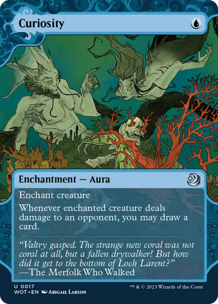 Curiosity [Wilds of Eldraine: Enchanting Tales] - MTG Single
