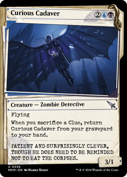 Curious Cadaver (Showcase) [Murders at Karlov Manor] - MTG Single