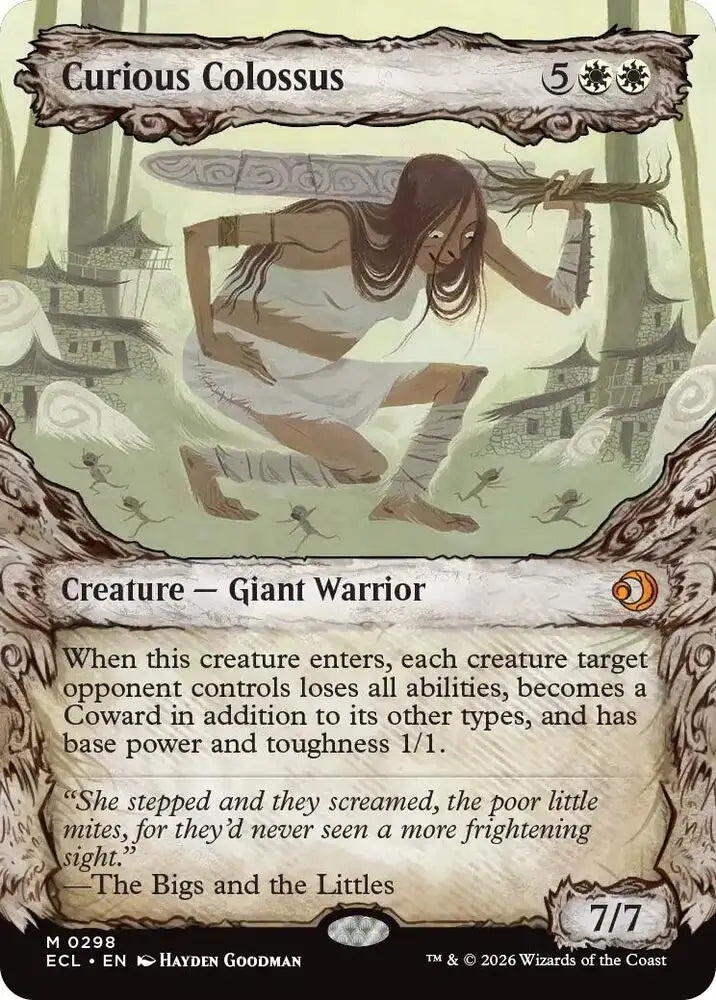 Curious Colossus (Showcase) (298) [Lorwyn Eclipsed]