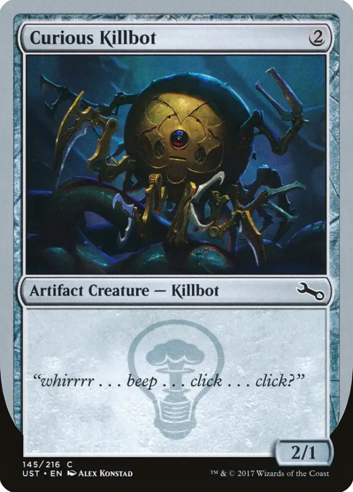 Curious Killbot [Unstable] - MTG Single