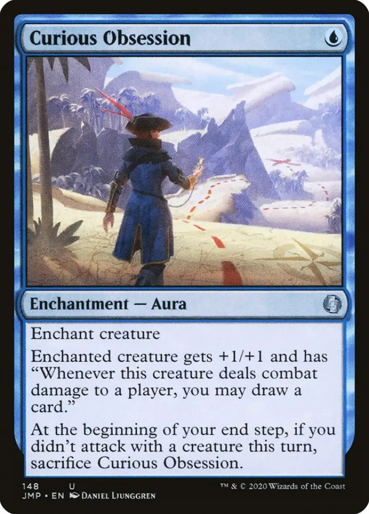 Curious Obsession [Jumpstart] - MTG Single