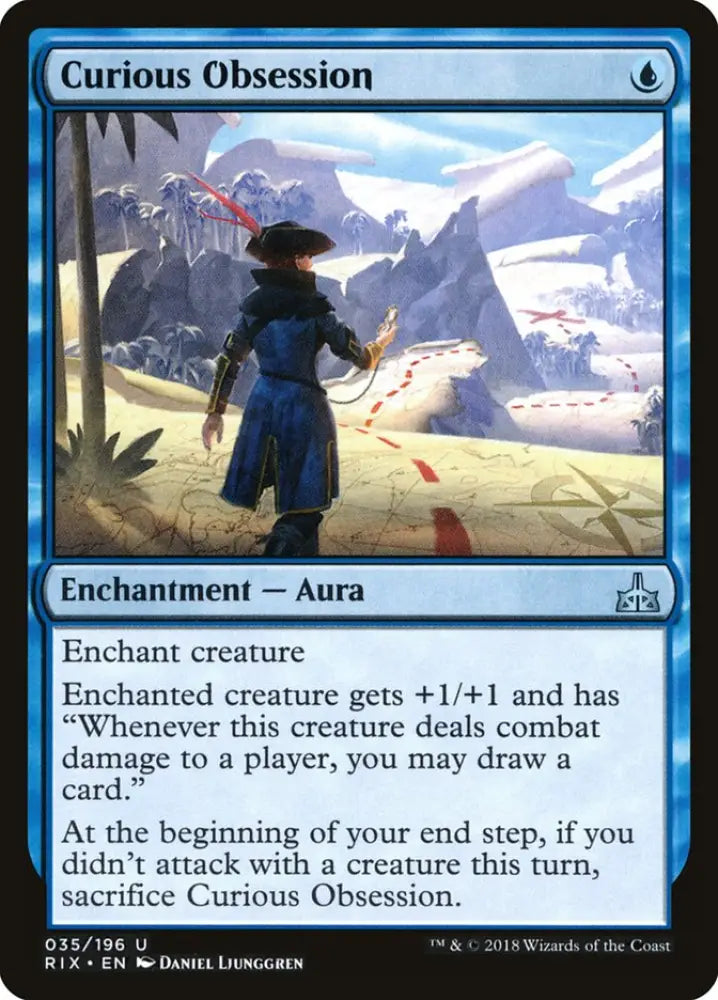 Curious Obsession [Rivals of Ixalan] - MTG Single