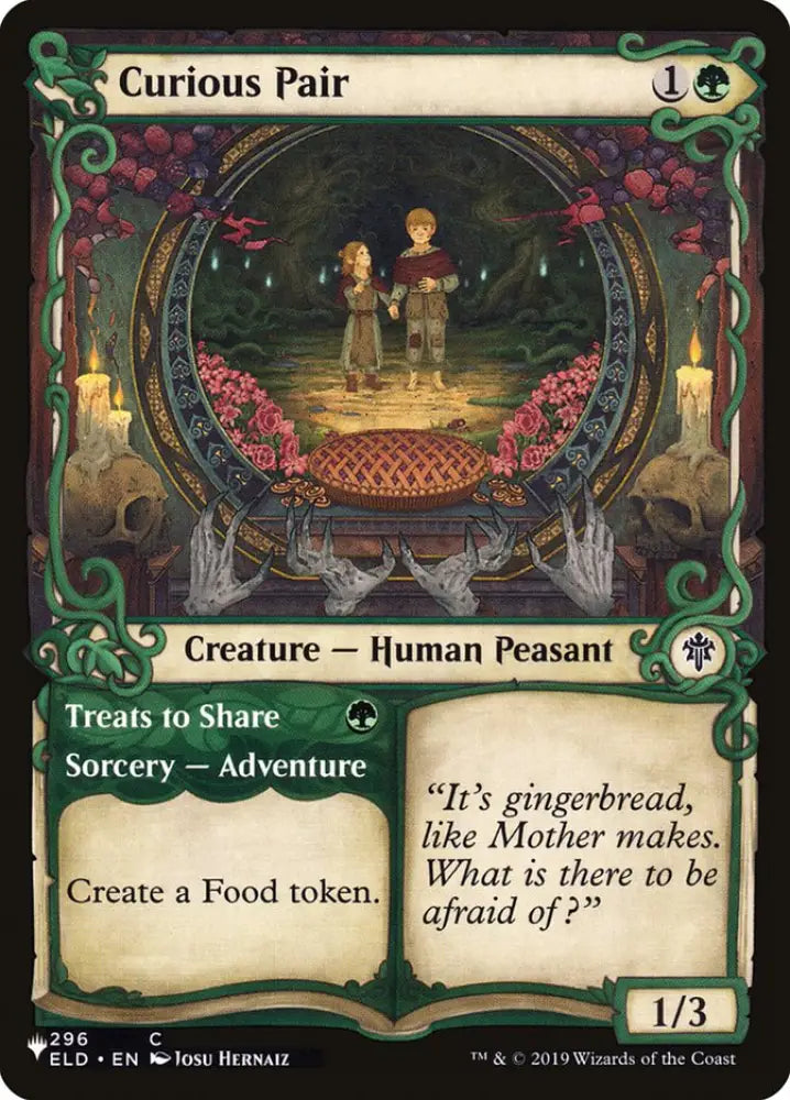 Curious Pair // Treats to Share [The List] - MTG Single