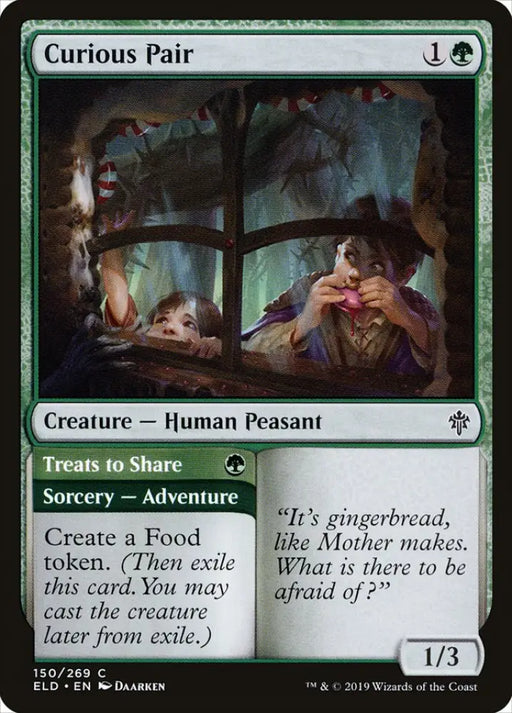 Curious Pair // Treats to Share [Throne of Eldraine] - MTG Single