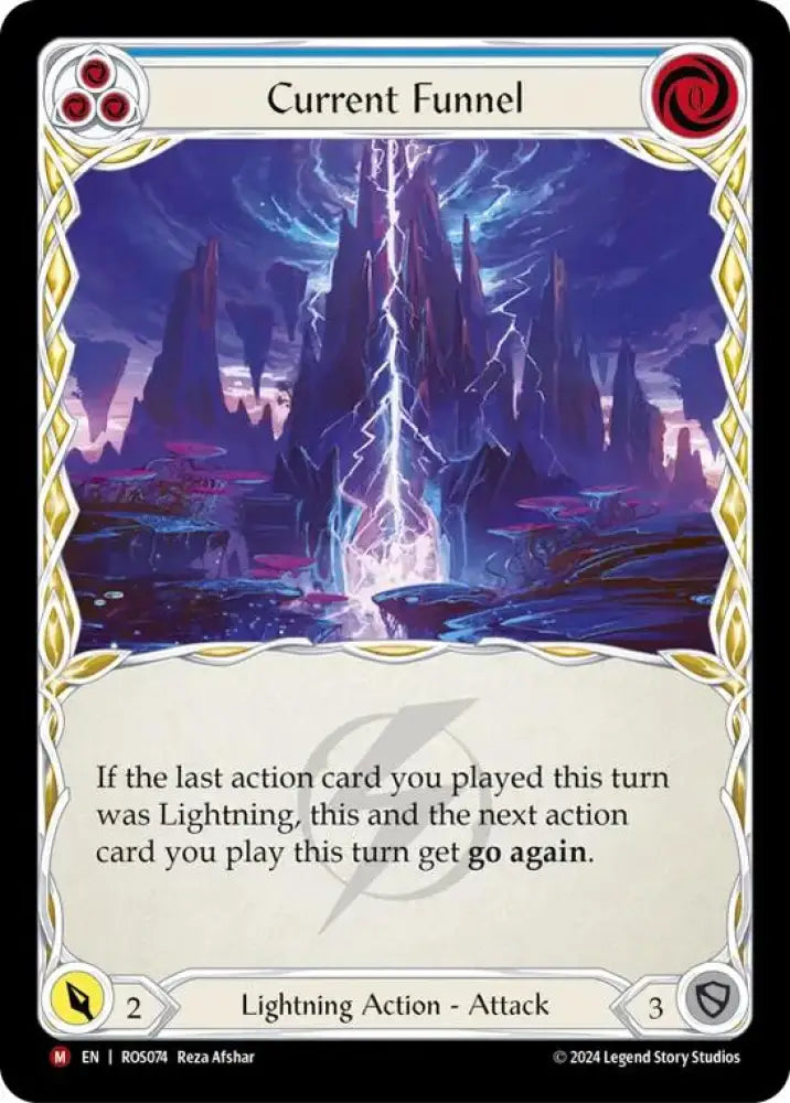 Current Funnel [Rosetta] Rainbow Foil - Flesh And Blood Single