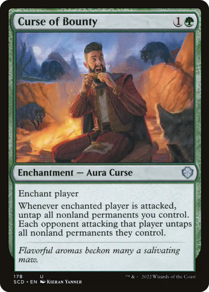Curse of Bounty [Starter Commander Decks] - MTG Single